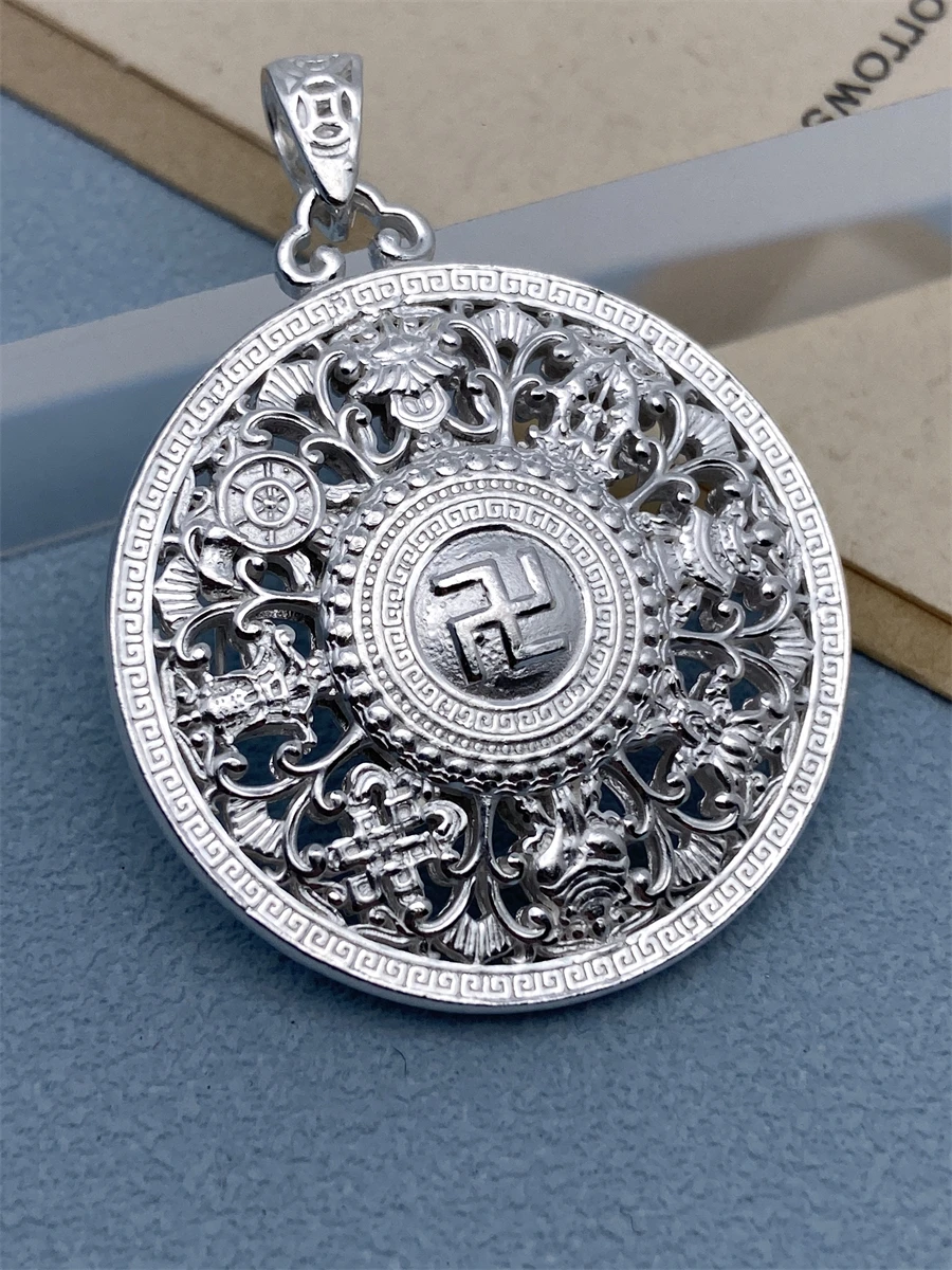 collana-con-bussola-dei-otto-tesori-in-argento-puro-999-regalo-di-compleanno-unisex-gioiello-di-moda-in-stile-mondiale-catena-per-maglione