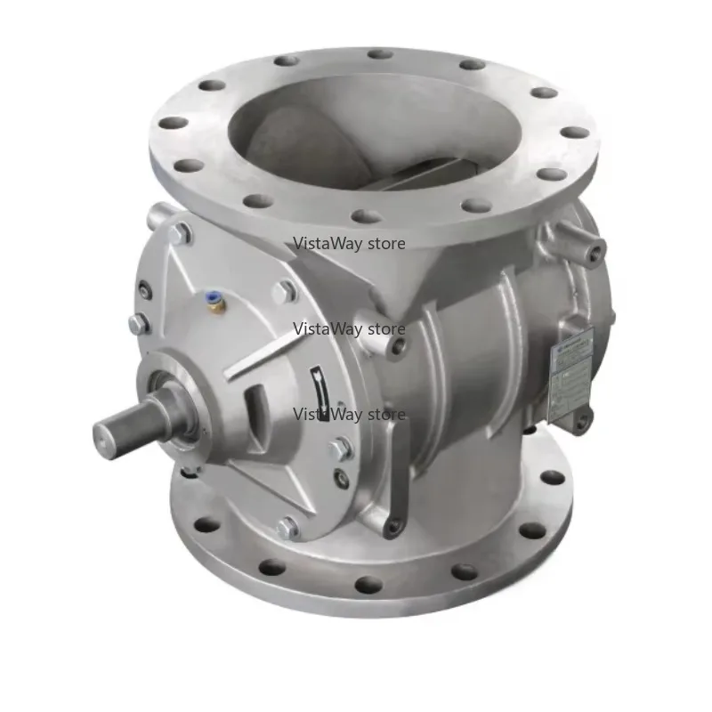 صمام سكين دوار كهربائي آلي مع حماية البيئة لخط تجميع معالجة الرقائق الخشبية