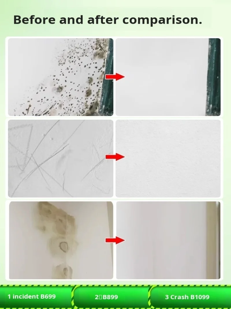 Wall roller paint Household water-based clean taste latex paint repair paint White wall repair paste indoor decontamination