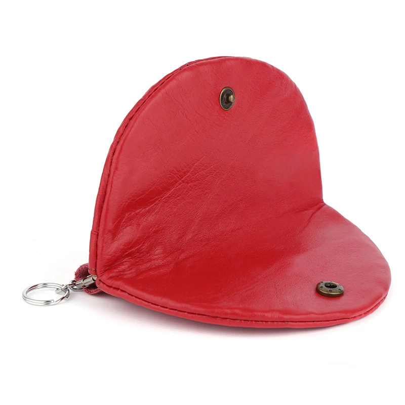 Retro Women's Genuine Leather Coin Purse Mini Hasp Credit Card Holder Bi-Fold Wallets Female Small Key Clutch Bags for Girls