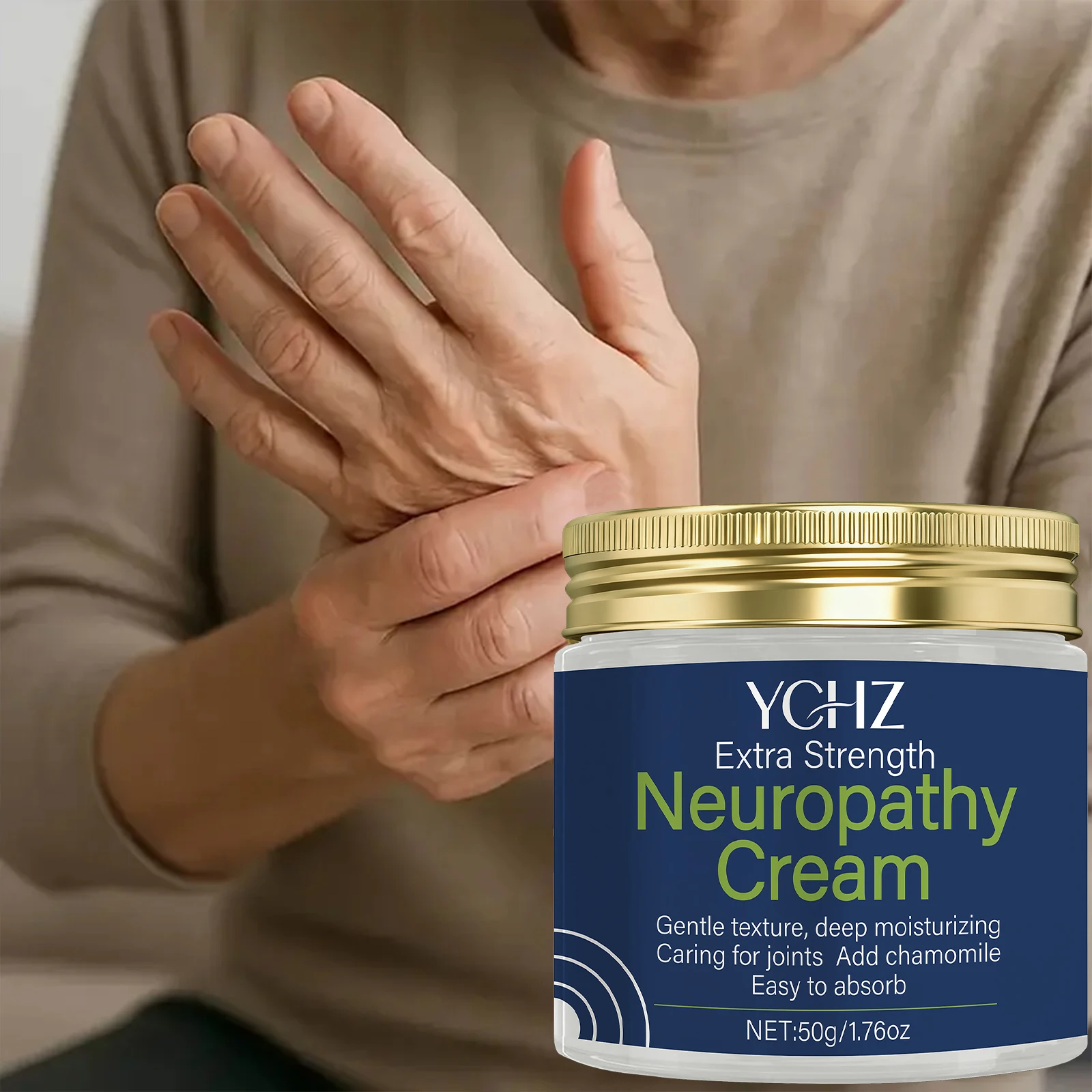 Advanced Care Cream with a Deeply Moisturizing, Non-Greasy Formula, Suitable for Feet, Legs, and Hands, Fragrance-Free, for Daily Use by Adults, Made with Natural Ingredients