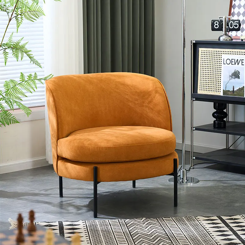 Canapés de Réception en Velours Incurvés de Style Européen, Mobilier Simple d'NikExistant par La Casa