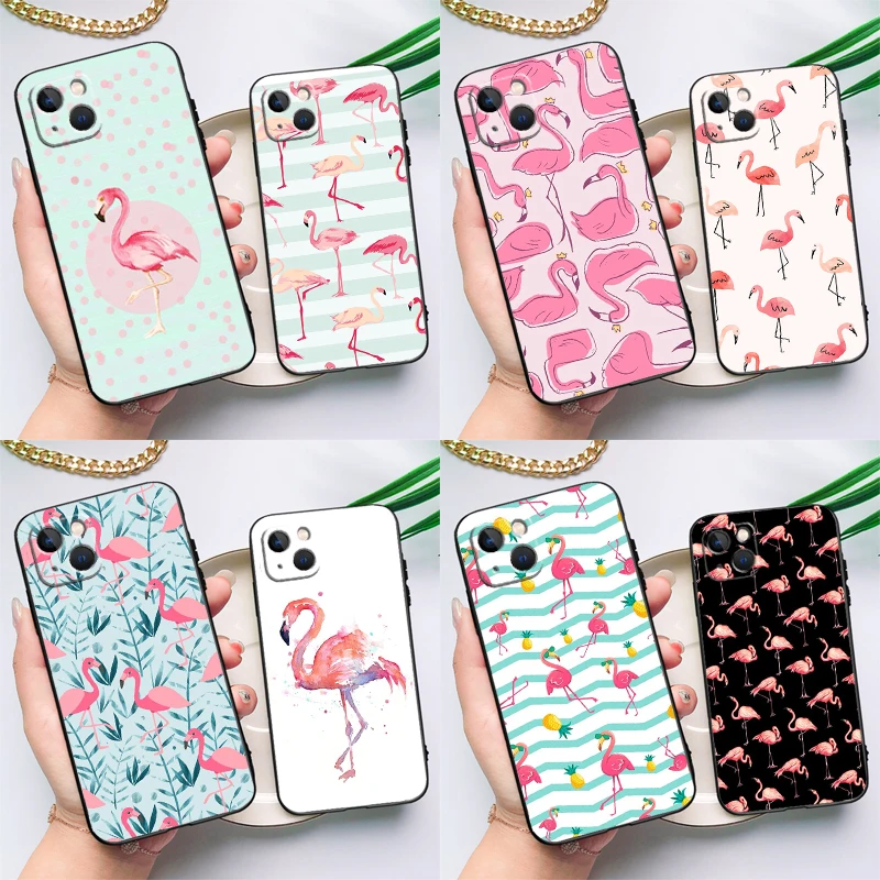 Flamingo Case For Samsung Galaxy A54 A34 A14 A15 A35 A55 A16 A26 A36 A56 A52 A12 A32 A13 A33 A53 A17