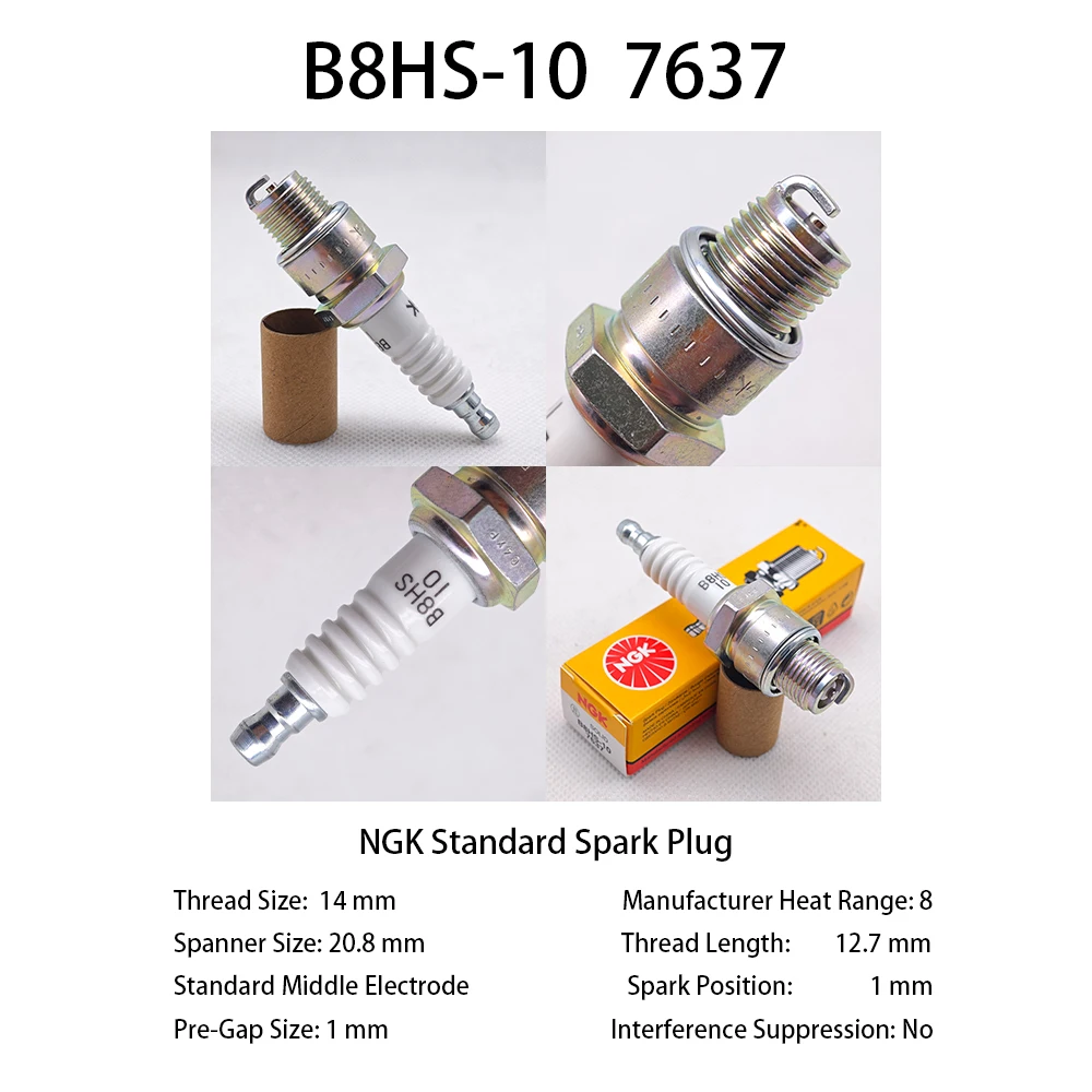 

1 шт. оригинальная свеча зажигания NGK B8HS-10 7637