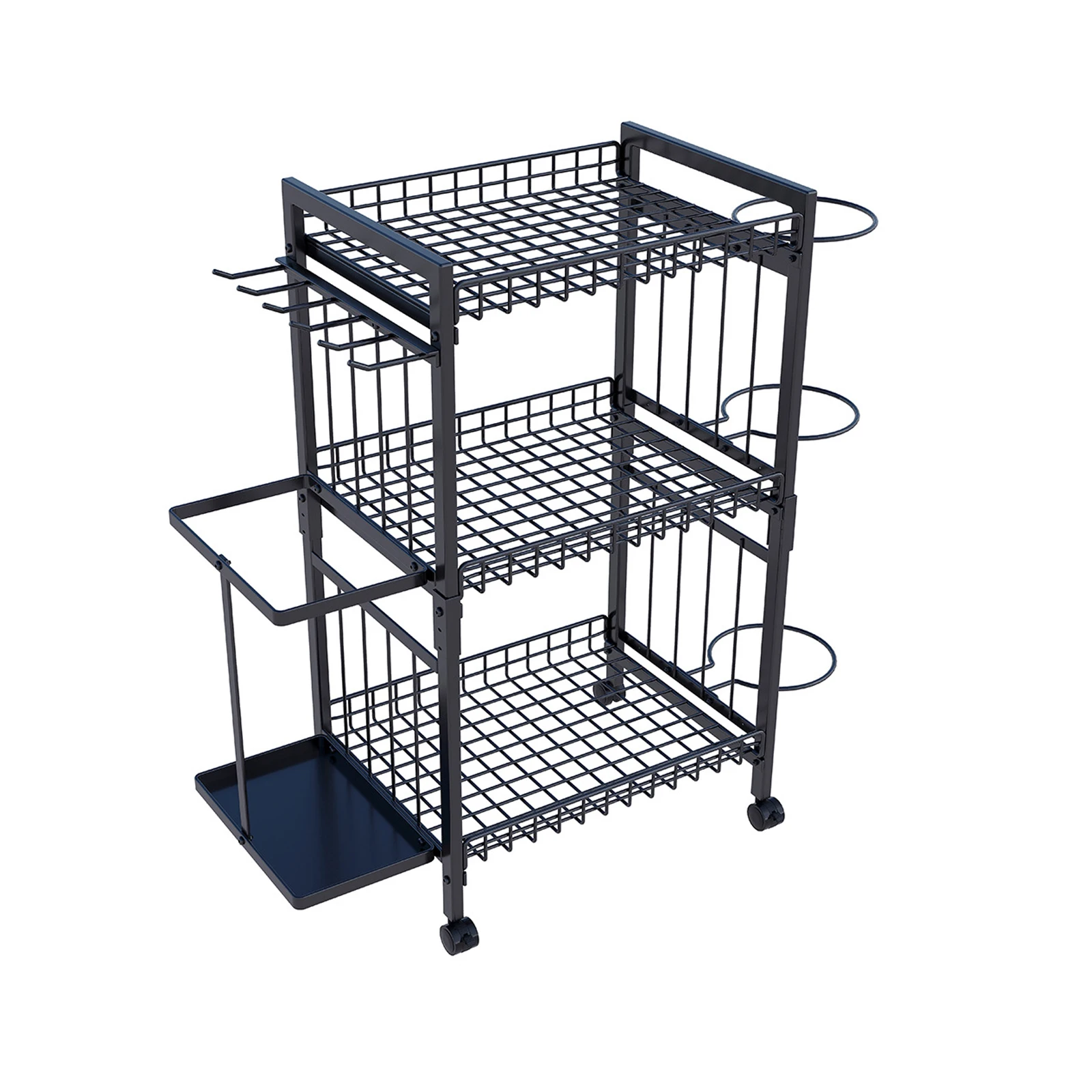 Tappetino da yoga Scaffale Organizzatore Manubri Kettlebell Rullo in schiuma Blocco yoga Supporto multiuso per attrezzature da palestra per la casa