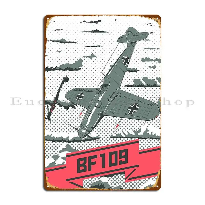 

Bf 109 Metal Sign Garage Garage Design Create Club Tin Sign Poster