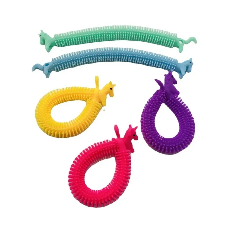 1pc Worm Noodle Stretch String TPR Rope Anti Stress Toys String Fidget Autism Vent Toys Decompression Toy Sqishy Toy игрушки