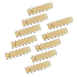 Premium Sound Alto Saxophone Reeds Strength 1 0  1 5  2 0  2 5  3 0  3 5 Hand Harvested  Stable Sound  10 Pack in Separate Boxes