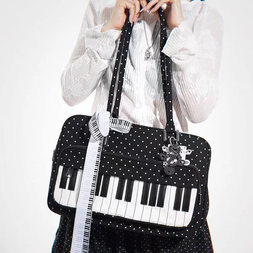 

Y2k Dots Patchwork Fashion Handbag All Match Trendy Women Vintage Shoulder Bags Casual Office Lady Chic Purses And Handbags 2025