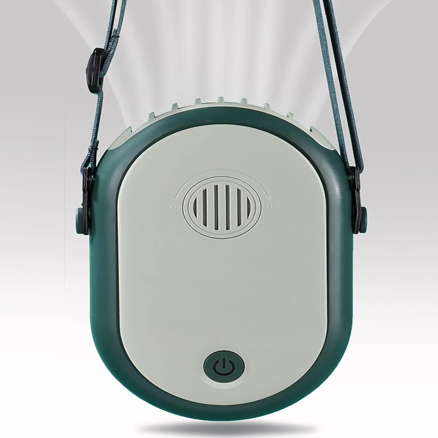 Portable Hanging Neck Fan Wearable Personal Handheld Fan Battery Operated USB Rechargeable  Speed Mini Handheld Air Cooling Neck