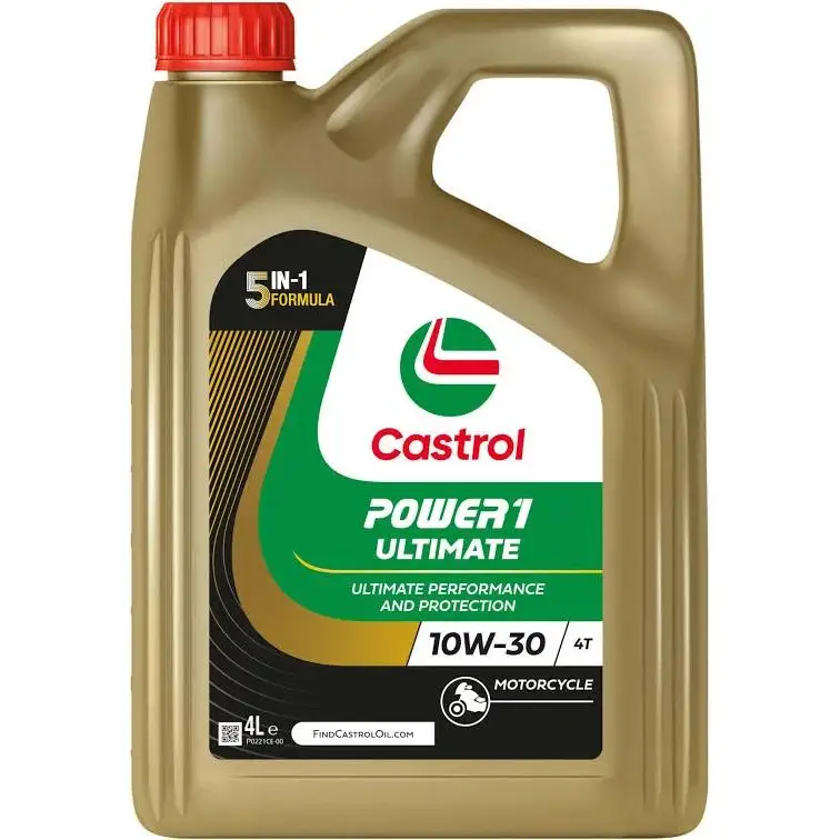 Castrol POWER1 Ultimate 4T 10W-30 Aceite de Moto 4L