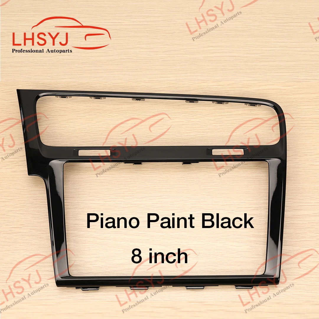 8 inch 9.2 inch Piano Black MIB Frame Radio Panel Decorative Frame for Volkswagen Golf 7 MK7 Golf 7.5 MK7.5 MIB Screen Bezel