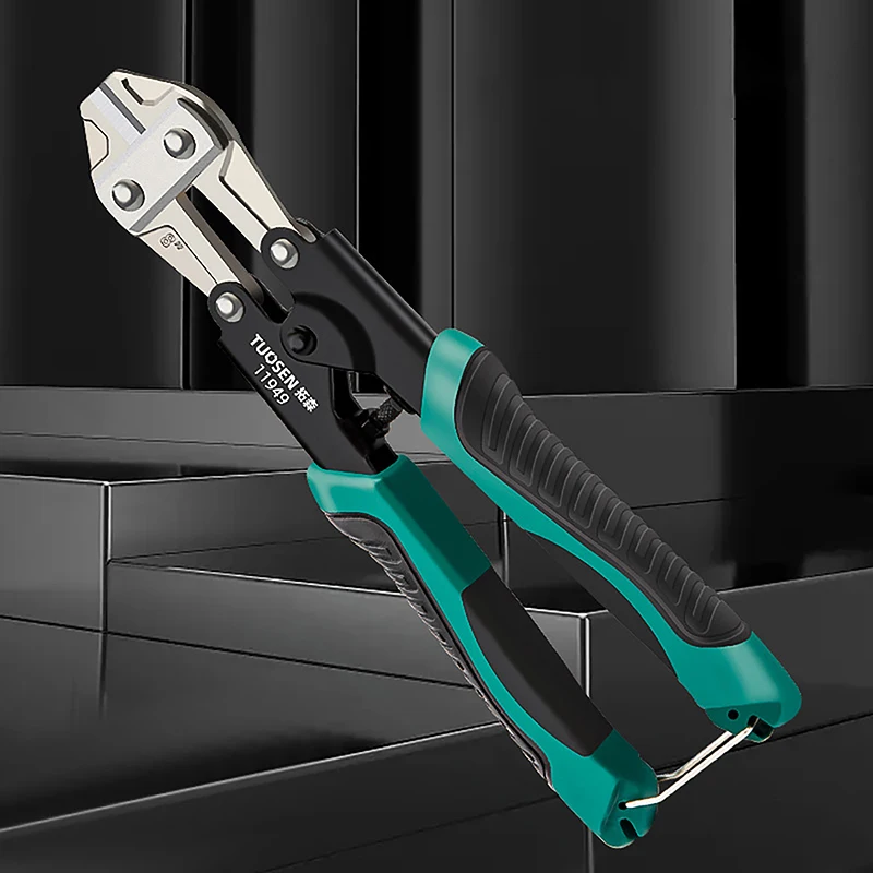 8" Mini Bolt Cutter Multitool Steel Wire Cutter Bolt Cutter Wire Rope Clamp Plier Labor-saving Multi-functional Cutting Scissors