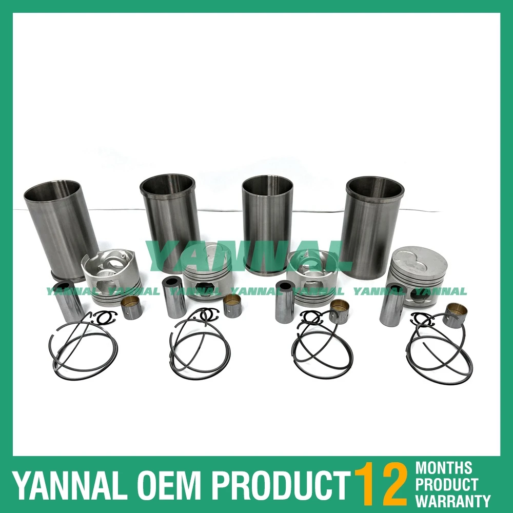 토요타 굴삭기 엔진 부품용 1KZ 실린더 라이너 키트