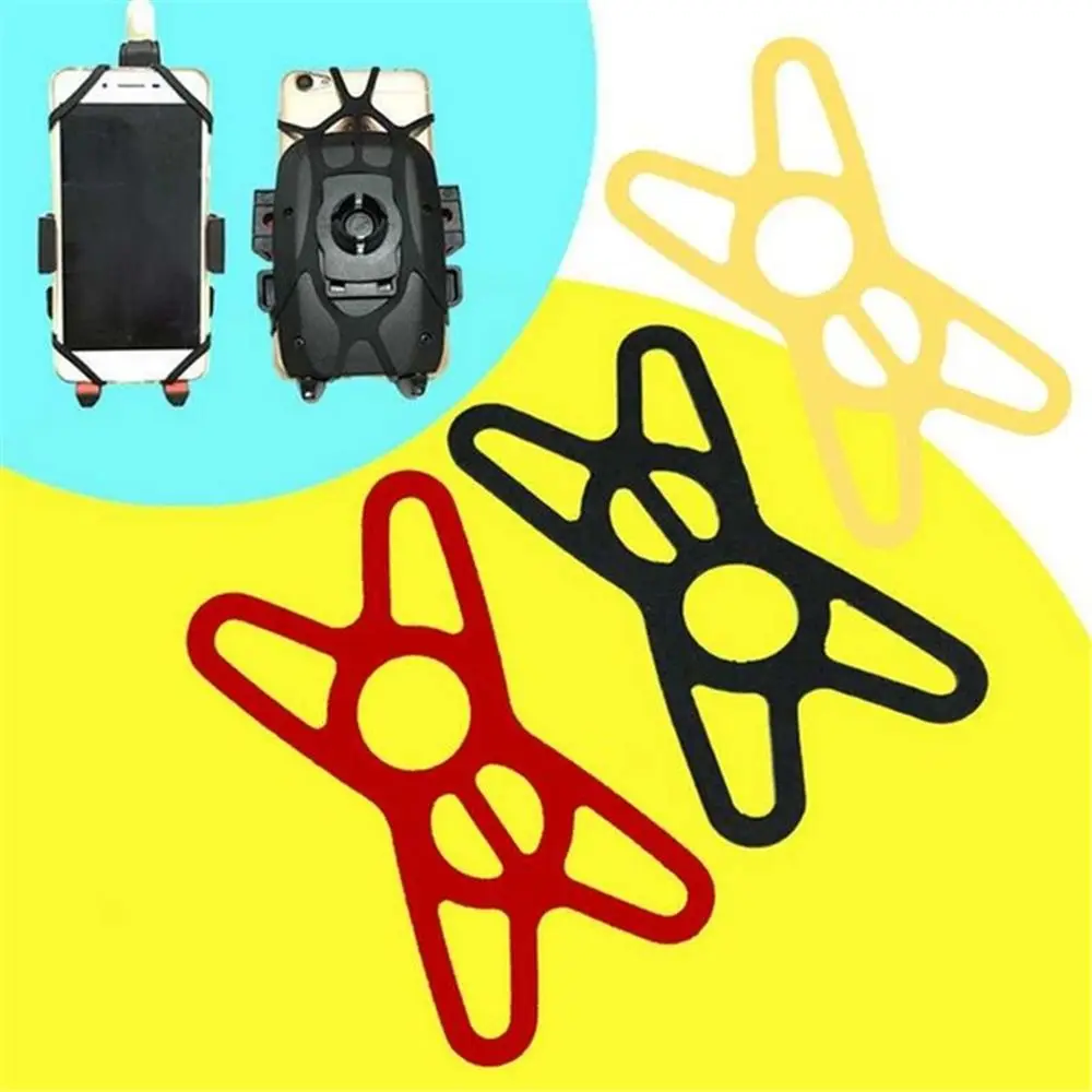 Silicone Universal Bicycle Bike Motorcycle Handlebar Mount Bandage Mount Holder Support