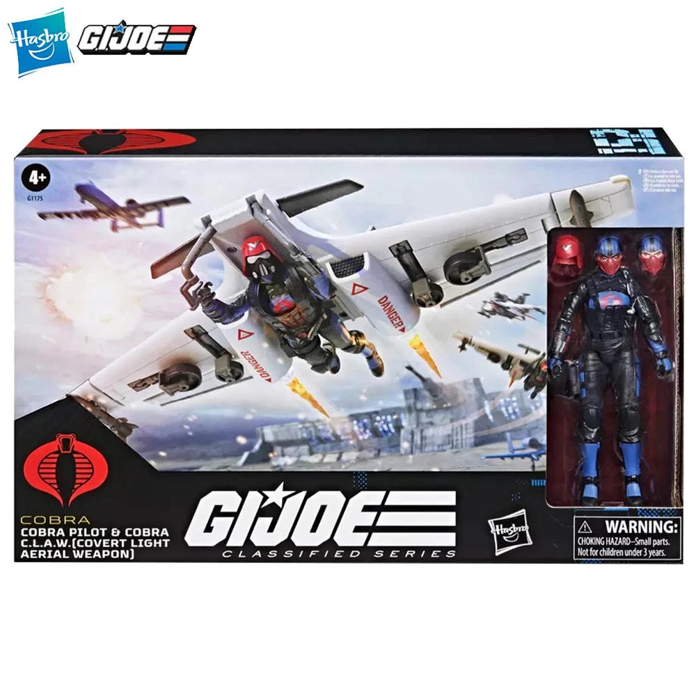 [متوفر] هاسبرو جي. سلسلة جو المصنفة # 152 كوبرا بايلوت وكوبرا C.L.A.W. (الهواء الخفيف السري) ألعاب زخرفة نموذج الشكل