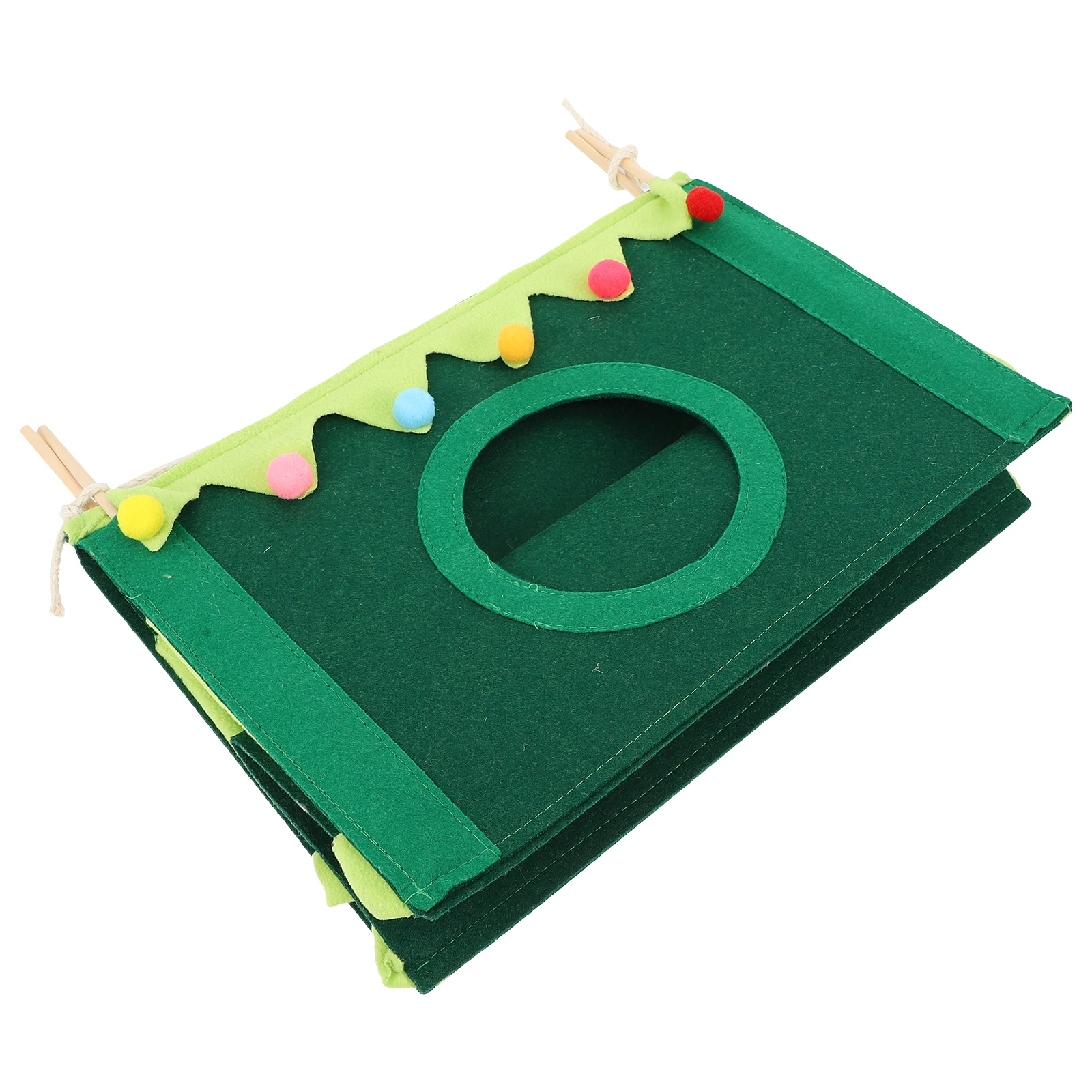 

1Pcs Pet Rabbit Nest Felt Tent Cozy Comfortable Small Animal Hideout Hamster Guinea Pig Nest Pet Felt Tent Hamster Hideout