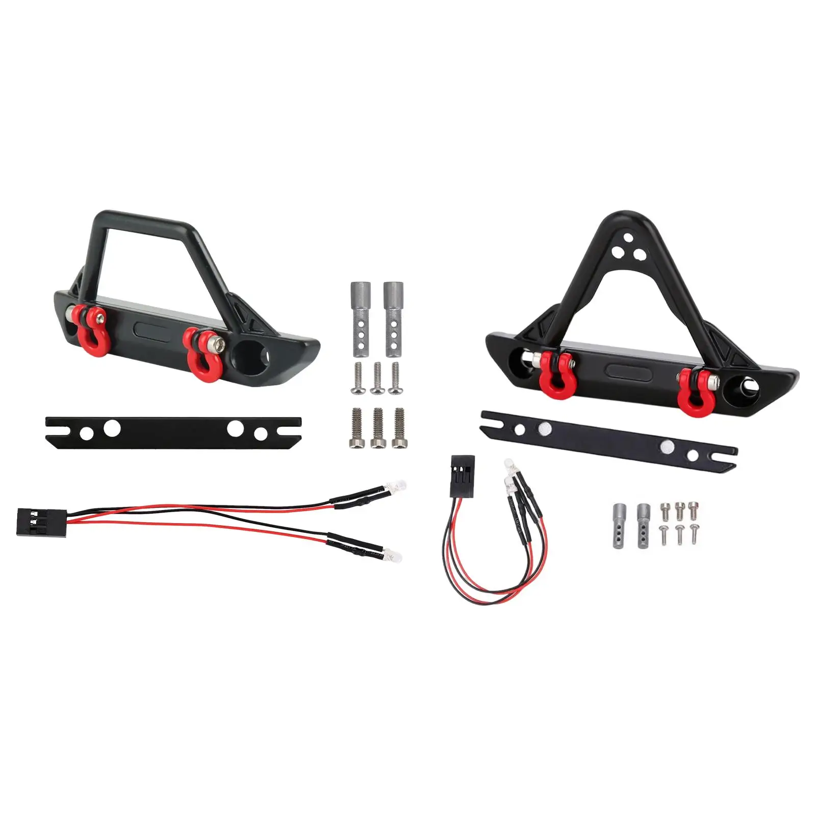 RC voorbumper 1:24 vervangende accessoires voor Axial SCX24 RC Crawler Car