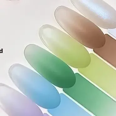 Nagel-Luftkissen-Patting-Gel, einfarbig, mehrfarbig, kein Waschen, hohe Sättigung, Färben, Kleber, Nagelkunst, Nagelstudio, spezifisch