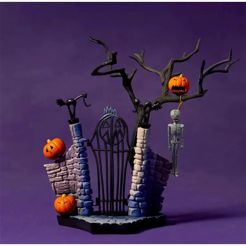 Original KAIYODO Revoltech The Nightmare Before Christmas Jack Skellington Ver.1 In Stock Anime Collection Figures Model