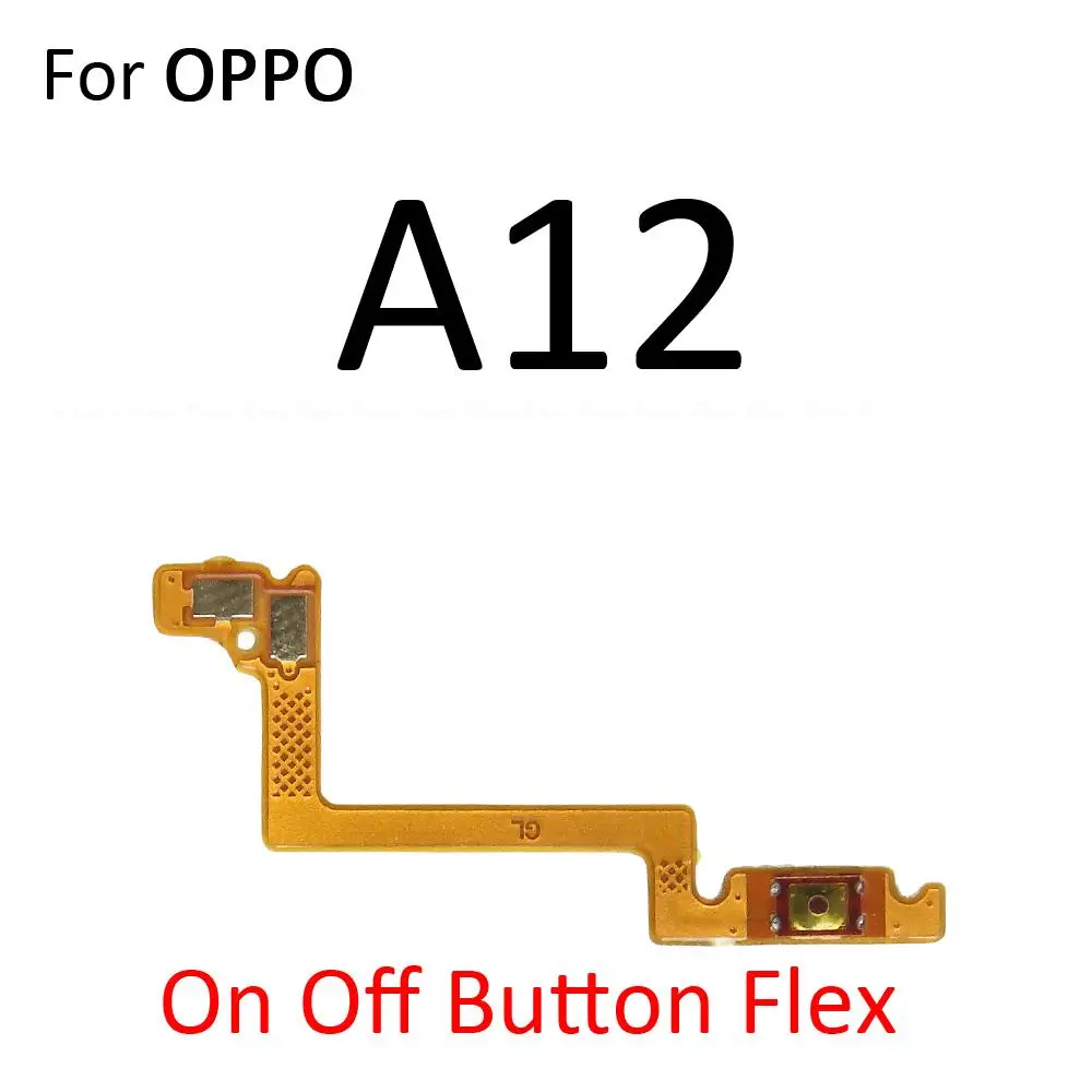 Power ON OFF Mute Switch Control Key Volume Button Flex Cable For OPPO A12 A12e A15 A15s A16 A16e A16K A16s A17 A17k Parts