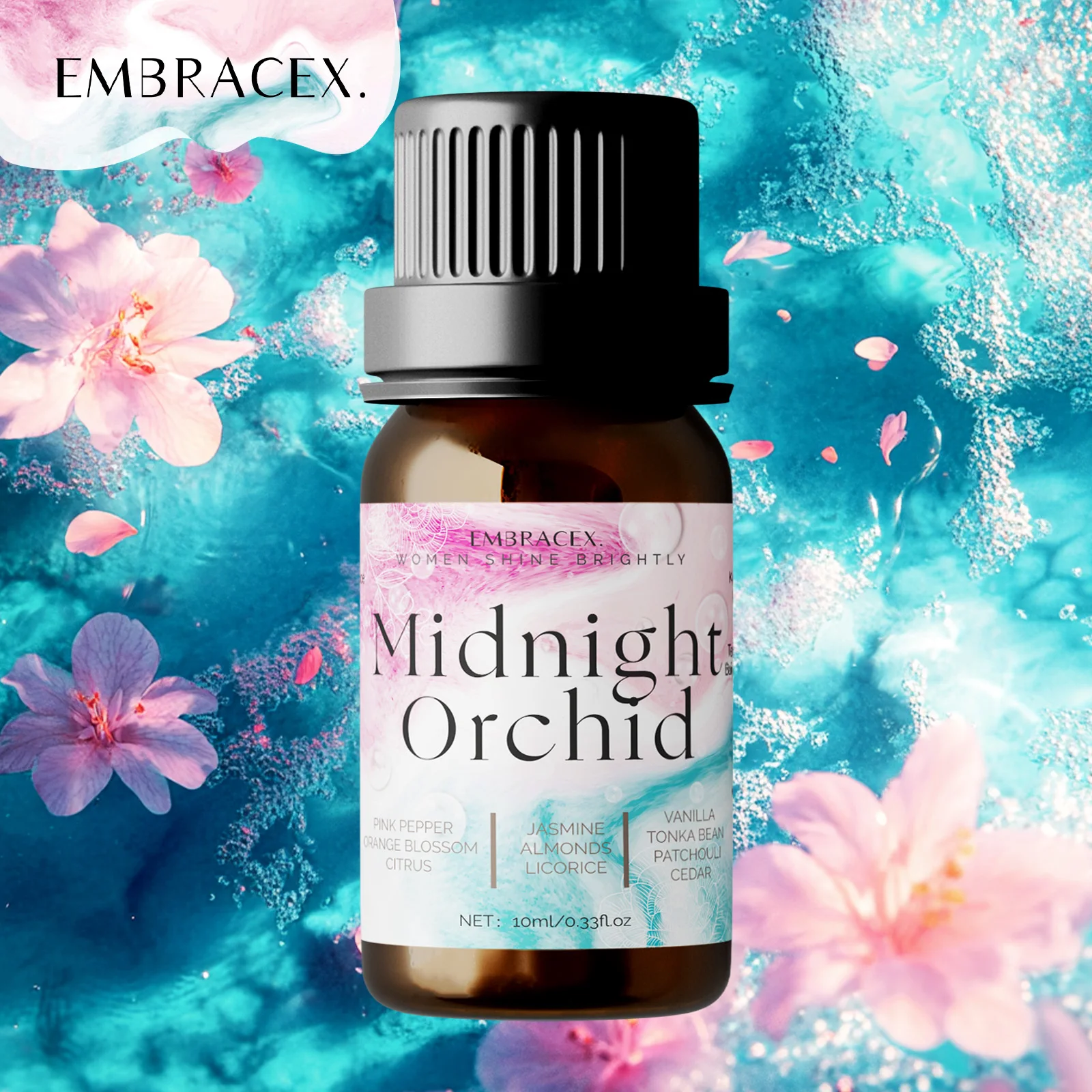 10ml Ätherisches Öl „Mitternachtsorchidee“ für Frauen, DIY-Kerzen, Feiertagsgeschenke für Frauen