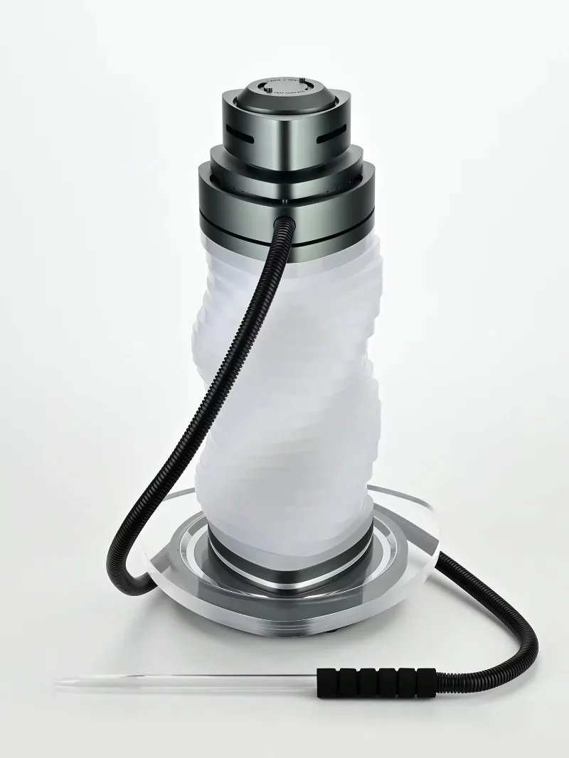 Quality Gravity Vogue Hookah for Sale Best Top Quality 360 Rotating Multi-color Design Decorating Glass Metal Hookah