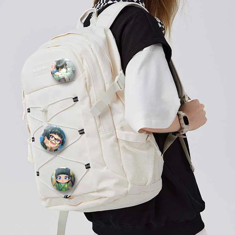 يوميات الصيدلية زر بروش لتقوم بها بنفسك حقيبة الملابس التلبيب دبوس الكرتون دور Maomao تأثيري شارة مجوهرات هدايا للأصدقاء المشجعين #3