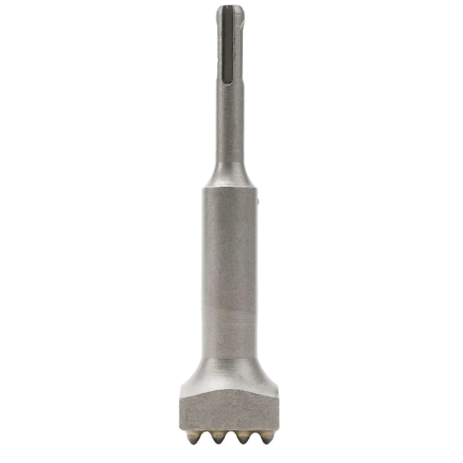 Professional Alloy Point Groove Gouge Flat Round Chisel Electric Hammer Drill Bit For Stone Slab/Bridge/Wall/Cement Pavement