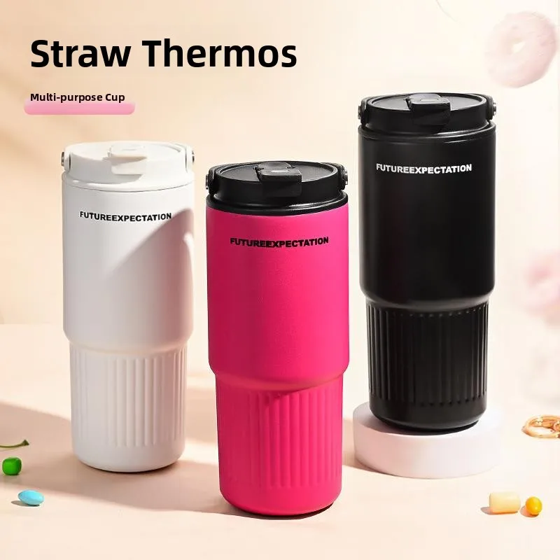 

Новый портативный чашка Ice King, большая емкость, двойной напиток, St, нержавеющая сталь 36, изолированный термос, автомобильная бутылка для воды