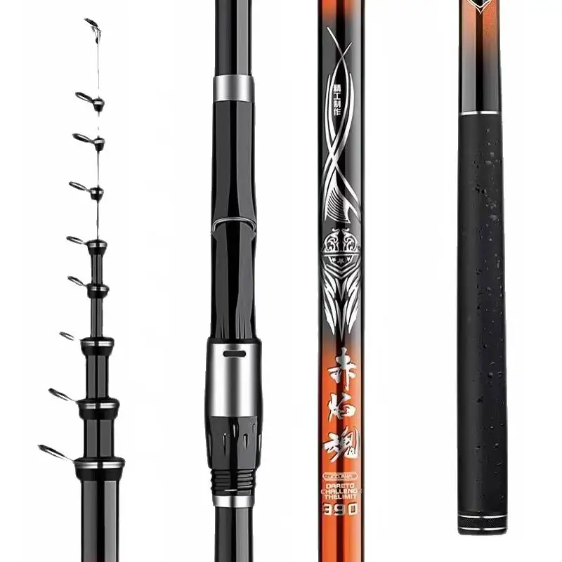 

Удилище для рокфишинга ZZ268A из карбона, безопасная нагрузка 2500 г, диаметр кончика. 0.8 мм, цельный, чувствительный, 2.4м, 2.7м, 3.0м, 3.3м, 3.6м, 3.9м, 4.5м, 5.4м