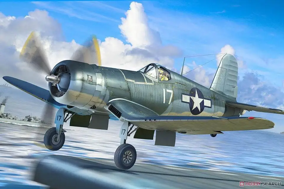 ホビーボス80383 1/48スケールF4U-1Aコルセア戦闘機 (プラモデル