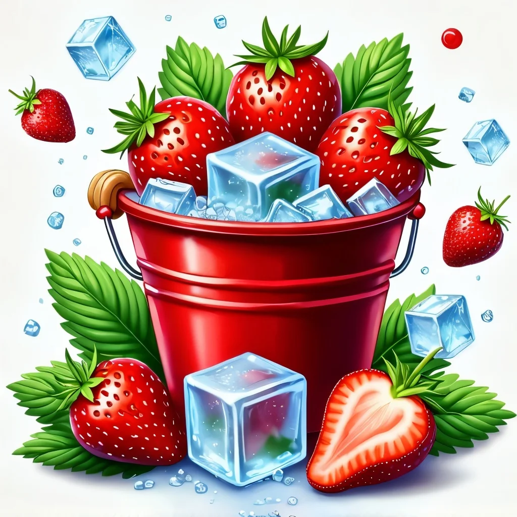 

Пазлы-головоломки «Замороженная клубника» (500/1024 элемента) – увлекательная семейная игра для игровой комнаты, спальни, домашнего декора, подарок