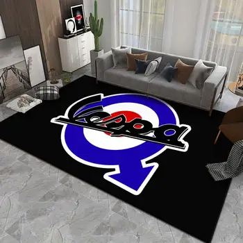 15 velikostí motocyklový koberec s motivem V-Vespa, ložnice, obývací pokoj, koupelnová rohožka, kreativní rohožka do dveří, koberec do obývacího pokoje a domů 8 nejlepší prodej motocyklové koberce - №7