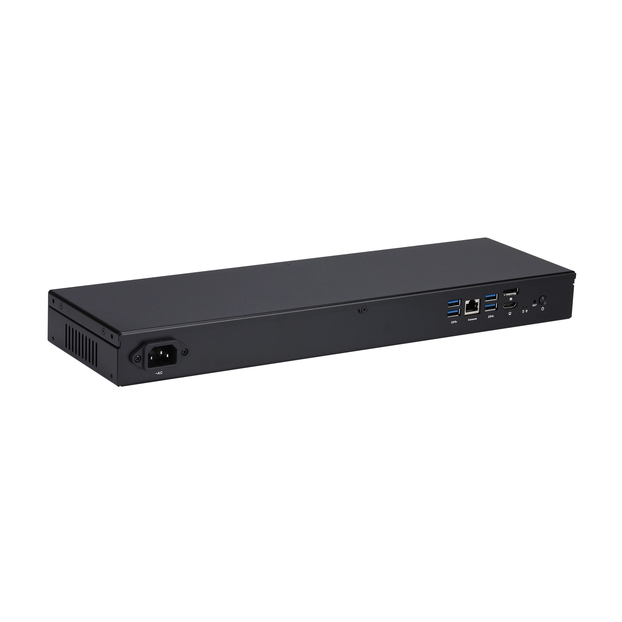 Qotom-Roteador Firewall Dual Core, Mini PC, Rack 1U, 10th Core, i3, i5, i7, 6x2.5G, Firewall, Mini Gateway