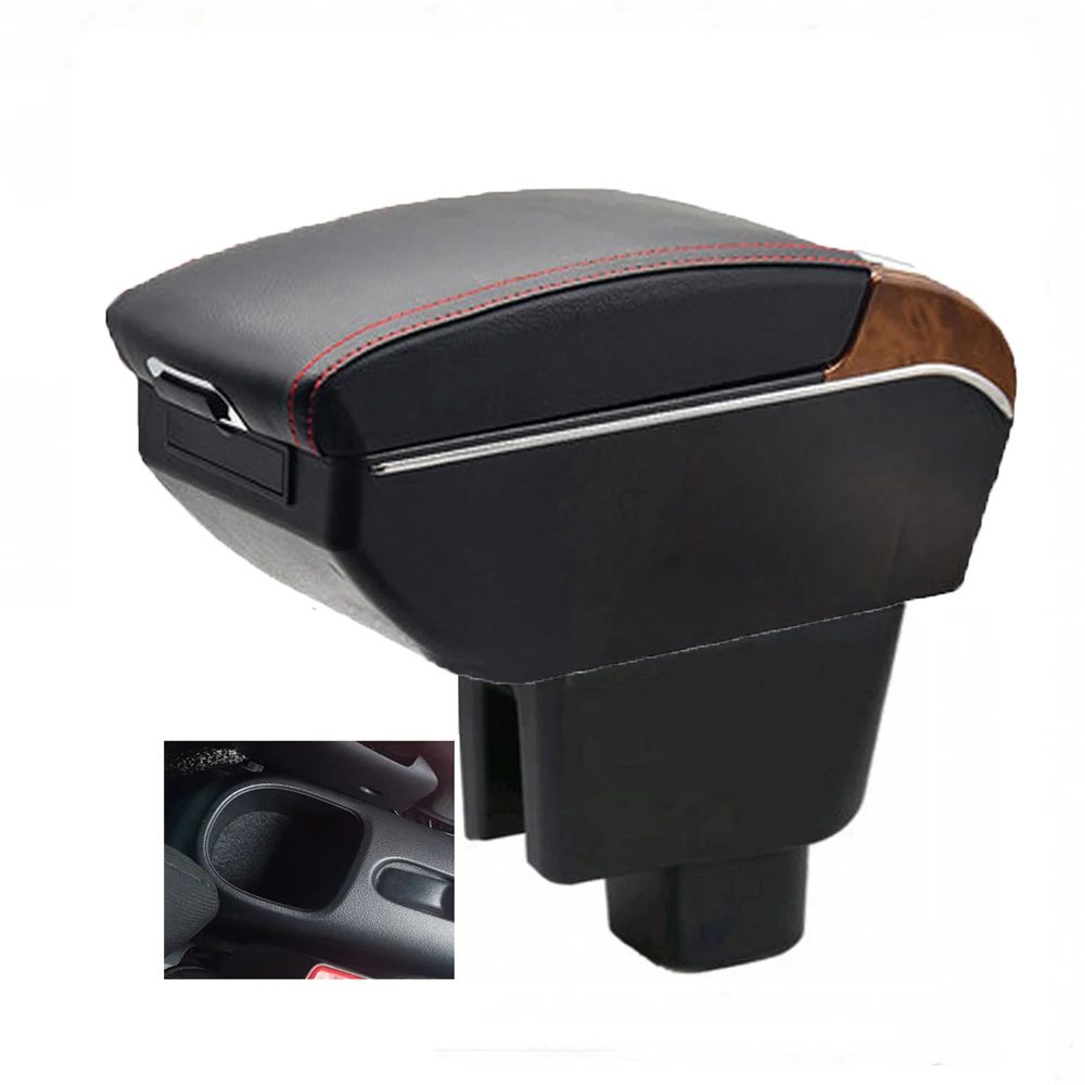 

Для Honda BRV BR-V brio mobilio подлокотник, детали для модернизации, центральная консоль, специальное место для хранения, автомобильное подлокотник с USB