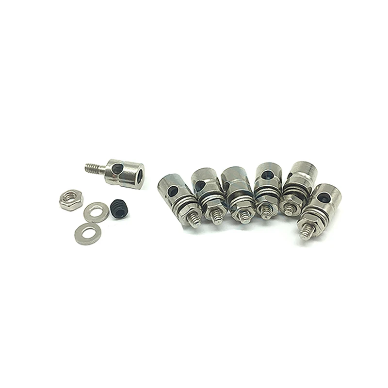 20 Stück 1,3mm 1,8mm 2,1mm 3,1mm Schubstangenverbinder Verbindungsstopper Schnellversteller Positionierer Servo-Verbinder für DIY RC-Boote – Detail 9