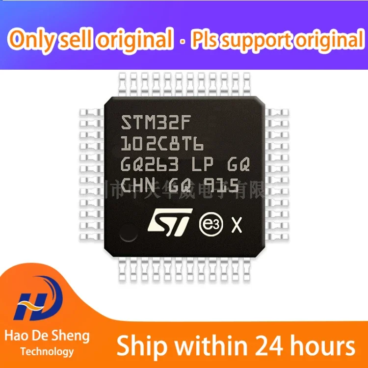 

10PCS/LOT STM32F102C8T6TR 48LQFP New Original In Stock