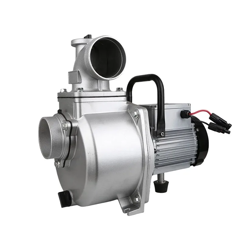 750W 1500W Solar Ground Pump High Lift Large Flow Large Agricultural Irrigation Water Self-priming