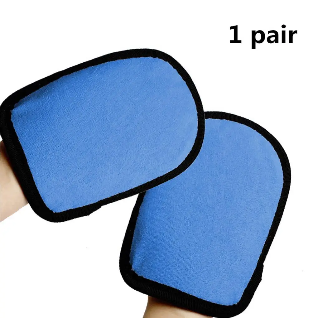 1 Pair Beach Sand Cleaner Gloves Wipe Sand for Children Adults Wipe Off Mitts