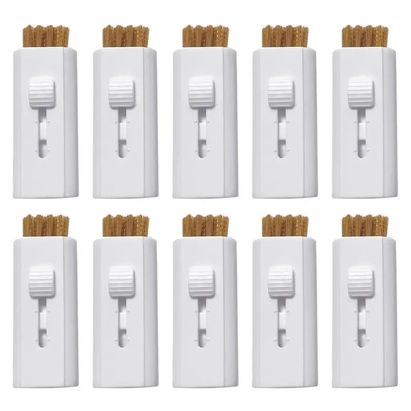 

Golf Cleaning Brush 10X Golf Club Cleaner Groove Scrubber Tool Portable Pocket-Size Double Head Retractable Sport Wire Bristle