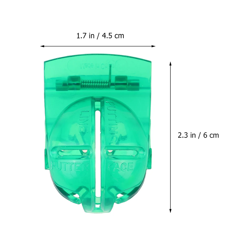 

7pcs Golf Ball Marker Line Drawing Device Template Pens Plastic Stencil Liner Tool Set Durable Translucent Golfs Training