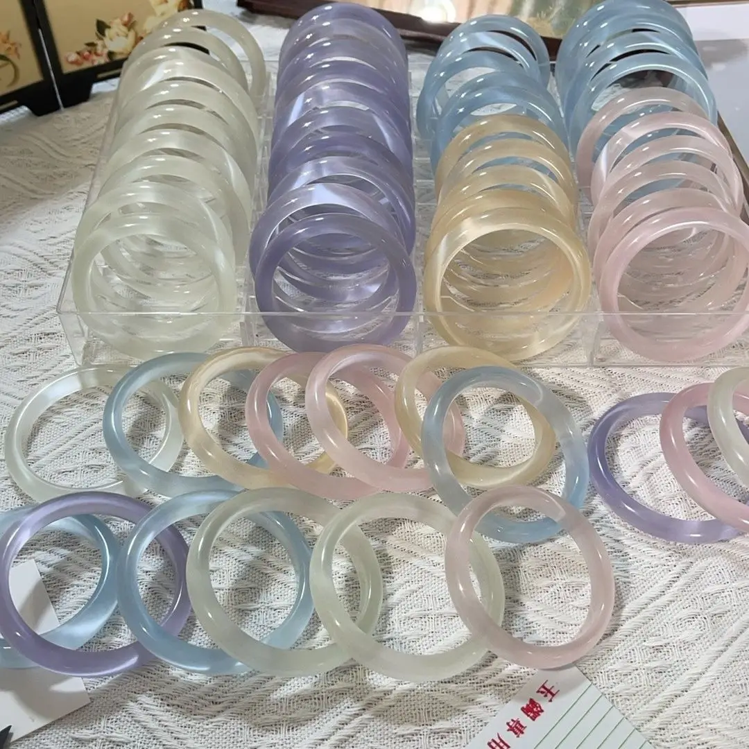 

2025 new ice translucent cat's eye bracelet, high ice versatile and white temperament, the first choice