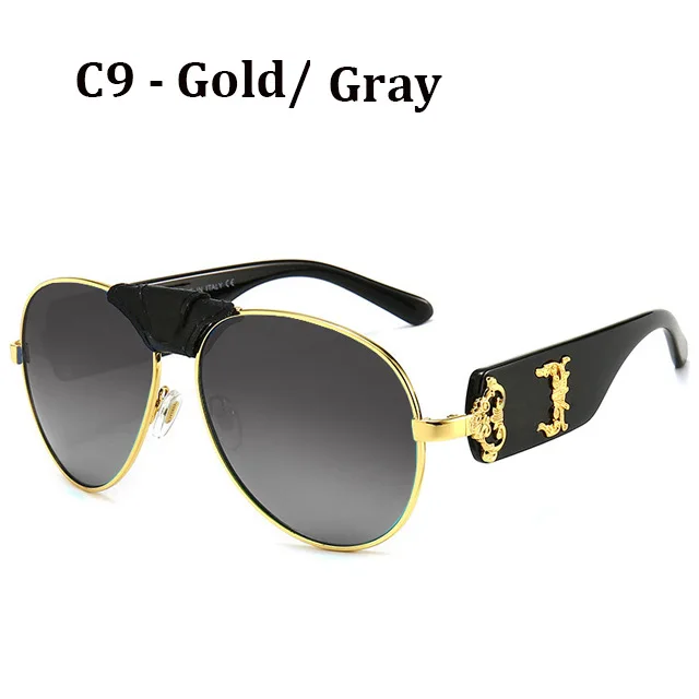 2024 new Europe and the United States explosion models fashion large frame beauty men and women sunglasses fashion retro aviator