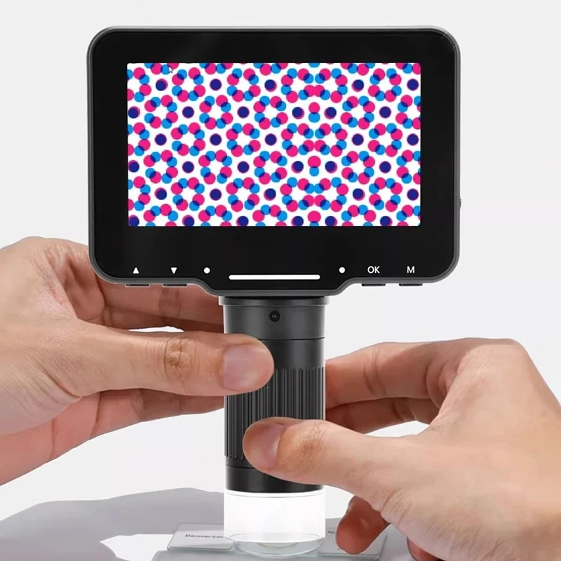 1000X Magnifiers High Definition Handheld Magnifiers Portable Versatile Desktop Magnifier 1600W Pixel Photographed Magnifier