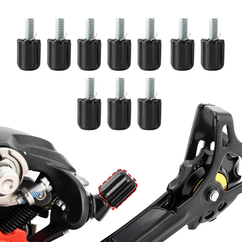 M5 downtube ajustador de tubo final desviador traseiro bicicleta shifter quadro cabo regulador tensão barril ajustador parafuso