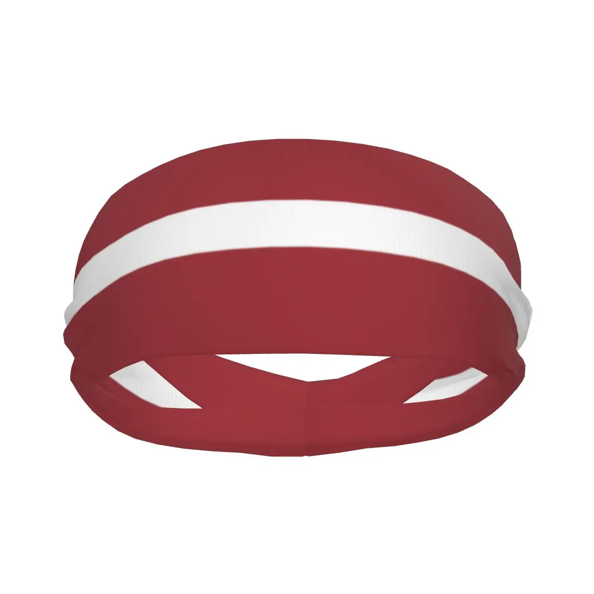 Vlag Van Latvia Elastische Haarband Yoga Hoofdband Make-Up Haar Hoepel Headwrap