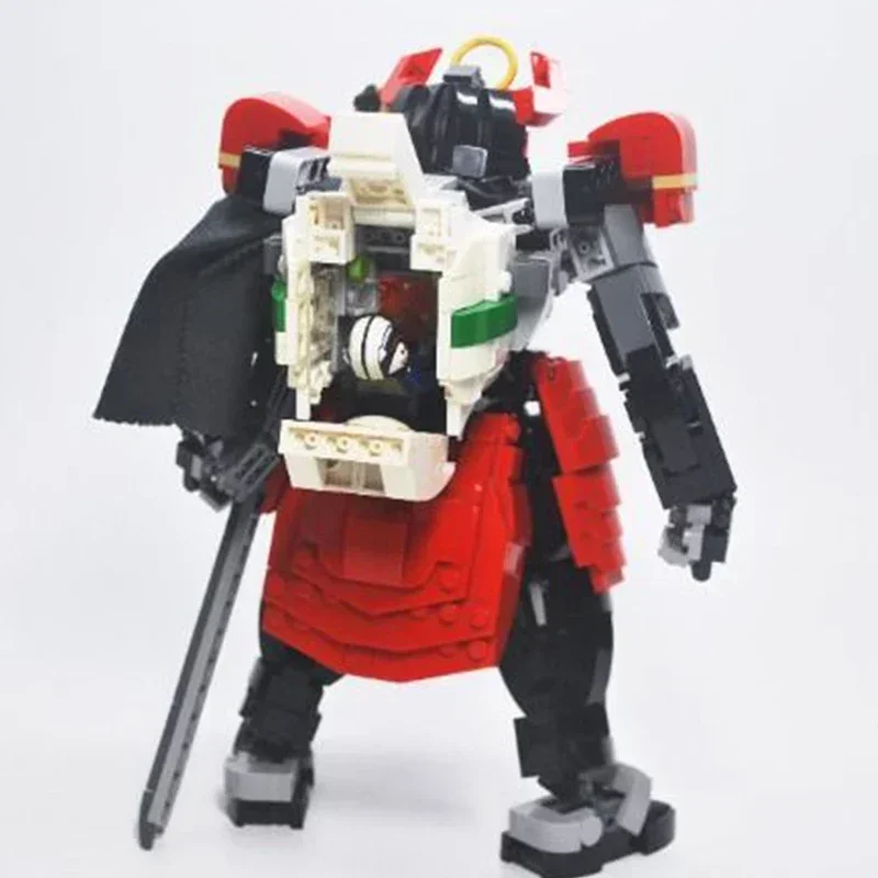 Moc Bausteine Mechanische Modell Bushido Mecha Technische Ziegel DIY Montage Bau Spielzeug Für Kinder Urlaub Geschenke