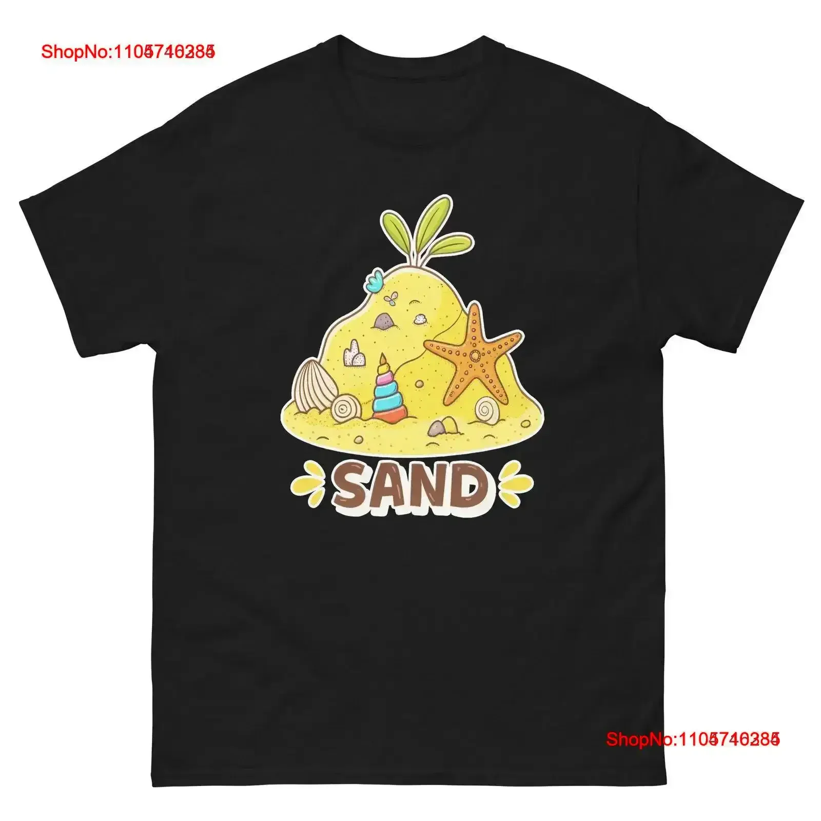 Sand Ocean Beach Water Marine T Shirt vintage Washed streetwear Versatile Stretched Top For Everyday Wear designer clothes