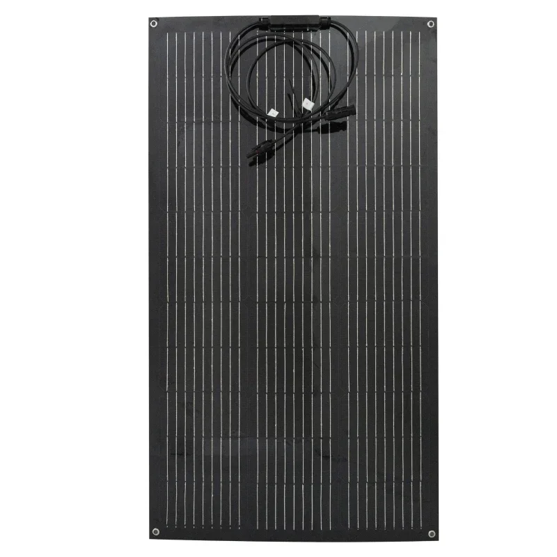 PET 300W（Pmax.） Solar Panel ETFE solar plates 100W/105W/110W/120W/150W for Car RV Phone Fan Power Bank Battery Emergency Charger - view 4